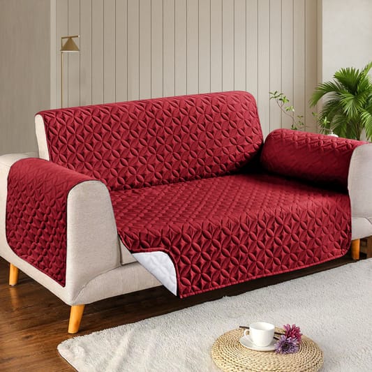 Ultra Sonic Sofa Cover (Red)